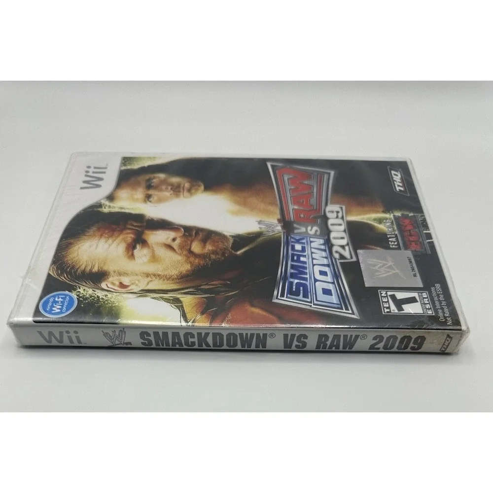 New Sealed WWE Smackdown Vs. Raw 2009 for Nintendo Wii Complete